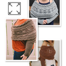Casaco de tricô aconchegante da Basico com ombros descobertos, perfeito para looks casuais e elegantes.