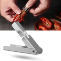 Ferramenta Éplucheur de Lagostim Zgrdhw, utensílio de cozinha para descascar crustáceos com facilidade.