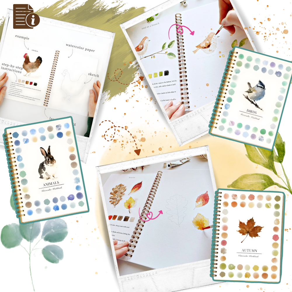 Livro de colorir aquarela com temas variados, ideal para atividades de lazer criativas da Createspace Publishing.