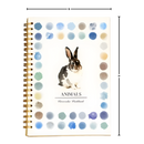 Livro de colorir aquarela multi-temas da Createspace Publishing, com desenhos de flores para atividades de lazer criativo.