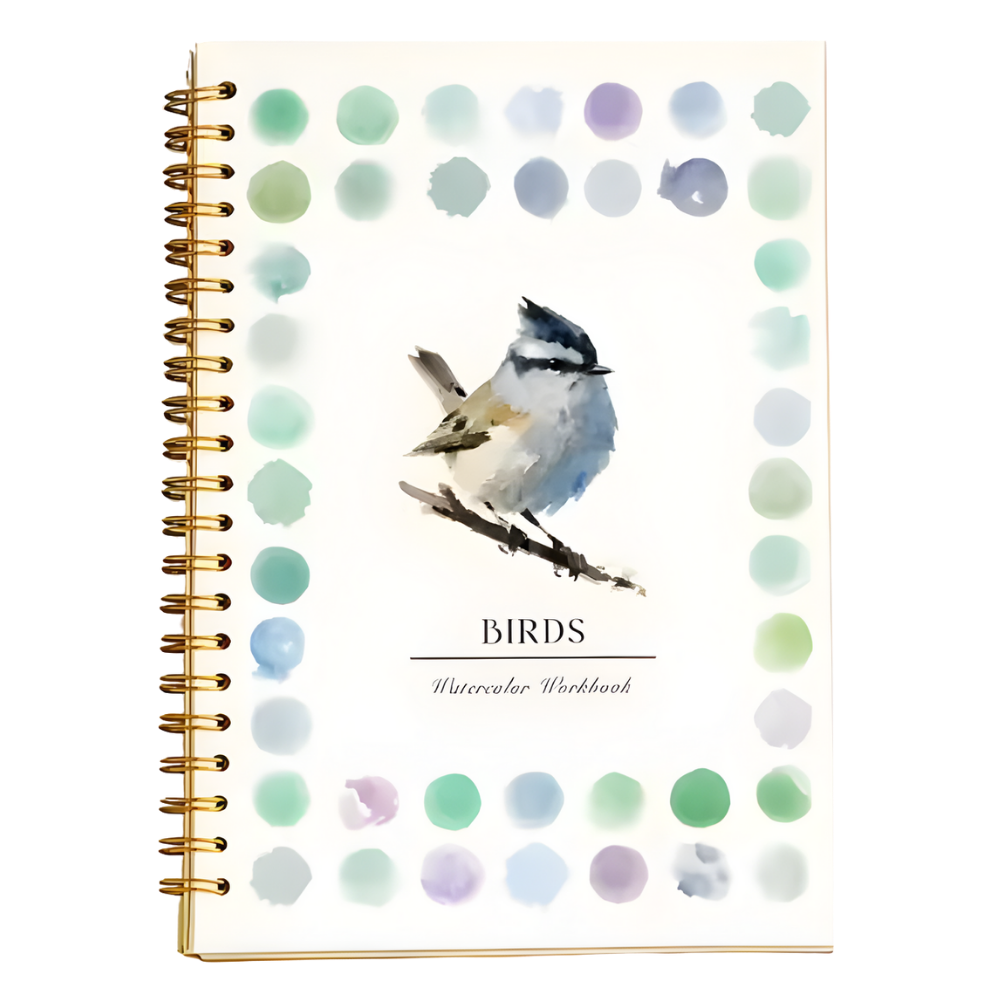 Livro de colorir aquarela multi-temas da Createspace Publishing, com ilustrações de flores para atividades de lazer criativas.
