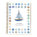 Livro de colorir aquarela multitemas da Createspace Publishing, com desenhos de flores para atividades de lazer criativo.