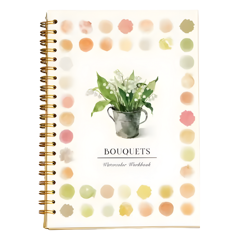 Livro de colorir aquarela da Createspace Publishing com temas variados, ideal para atividades de lazer criativo.