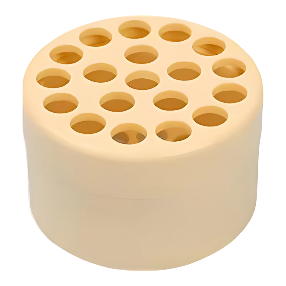 Suporte criativo para composições florais da Otemrcloc, vaso bege para arranjos florais decorativos.