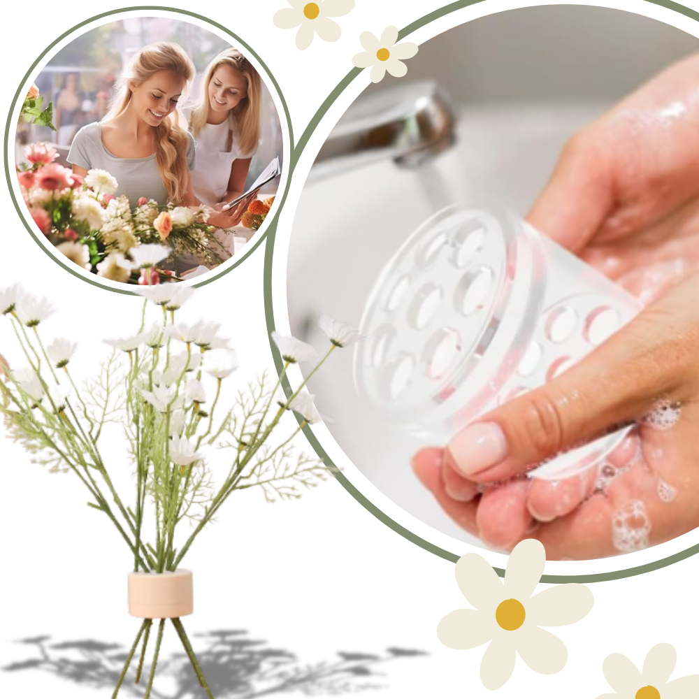 Suporte criativo da Otemrcloc para arranjos florais, vaso decorativo para composições florais elegantes e modernas