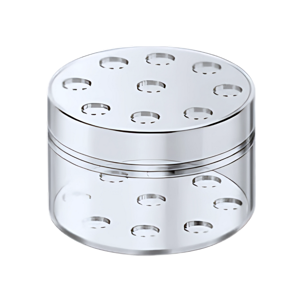 Suporte criativo para arranjos florais da Otemrcloc, vaso transparente para composições florais criativas.