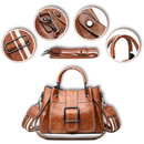 Bolsa transversal vintage da Sexy Dance em couro com alça ajustável para uso casual e elegante.