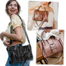 Bolsa transversal vintage da Sexy Dance, saco de ombro versátil em couro com detalhes clássicos e estilo retrô.