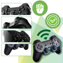 Console de jogos retro Crzm com mais de 20.000 títulos, mostrando o console e seus controles clássicos.