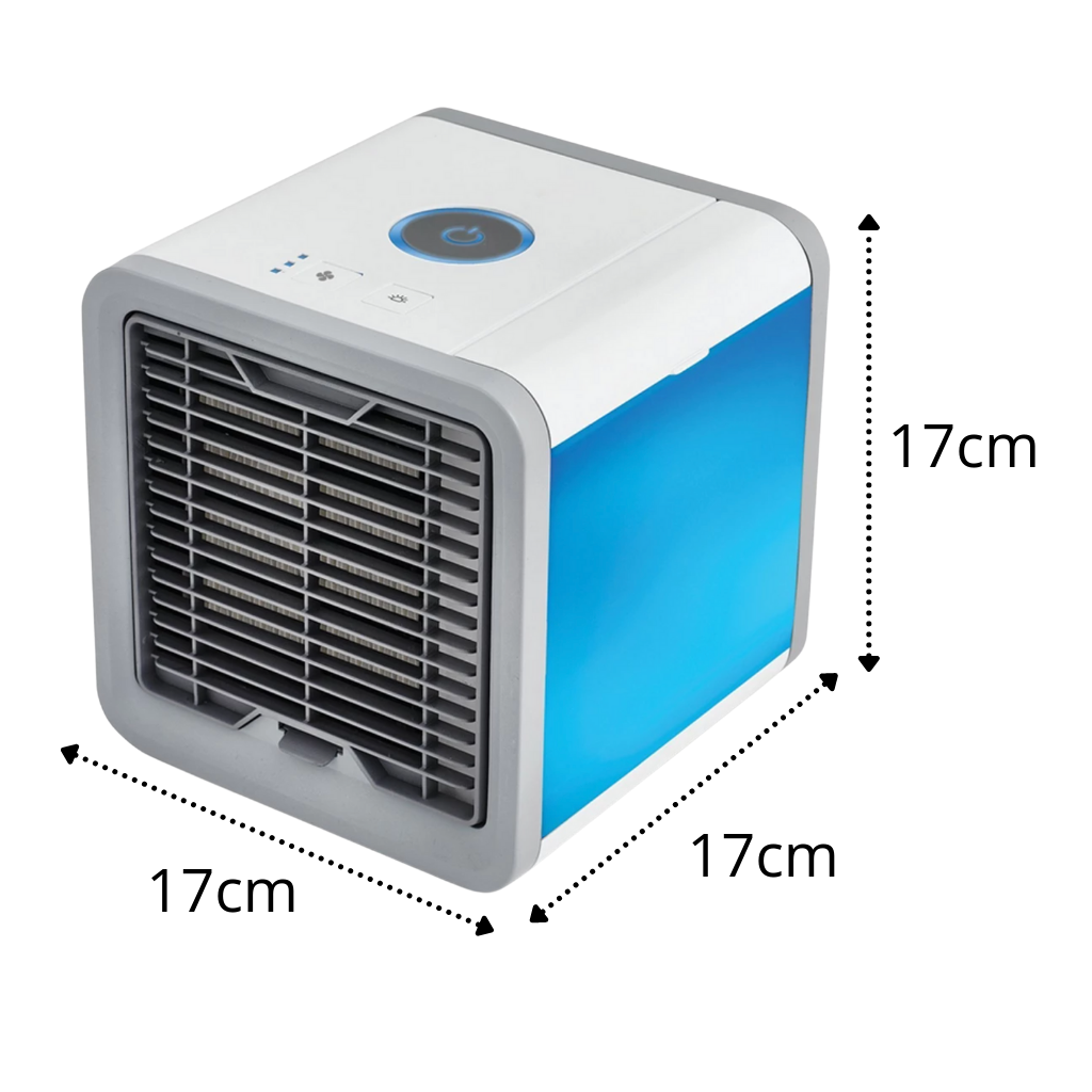 Mini climatiseur USB da Cshpo, dispositivo de aquecimento, ventilação e ar-condicionado compacto e portátil.