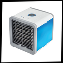 Mini climatiseur USB da Cshpo, dispositivo portátil de calefação, ventilação e ar-condicionado, exibido em imagem neutra.