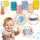 Almofadas de proteção para joelhos de bebê Homyl, acessório confortável para proteger os joelhos de pequenos.