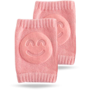 Protetores de joelho rosa para bebê Homyl, acessório de vestuário confortável para recém-nascidos e crianças pequenas.
