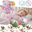 Peluche luminosa em forma de ursinho LED da Favolook, brinquedo macio e decorativo para crianças, com luz suave e aconchegante.