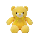 Bichinho de pelúcia luminoso em forma de ursinho amarelo da Favolook, com luz LED, tamanho 30cm a 45cm.