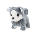 Boneca interativa de cachorrinho husky Kenmeko, brinquedo fofinho, com detalhes realistas para diversão e interação.