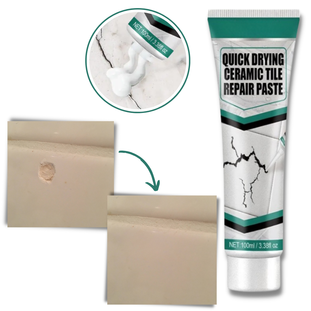 Kit de pâte de réparation de céramique Cuoff, colle et adhésifs de construction pour reparação de cerâmica.
