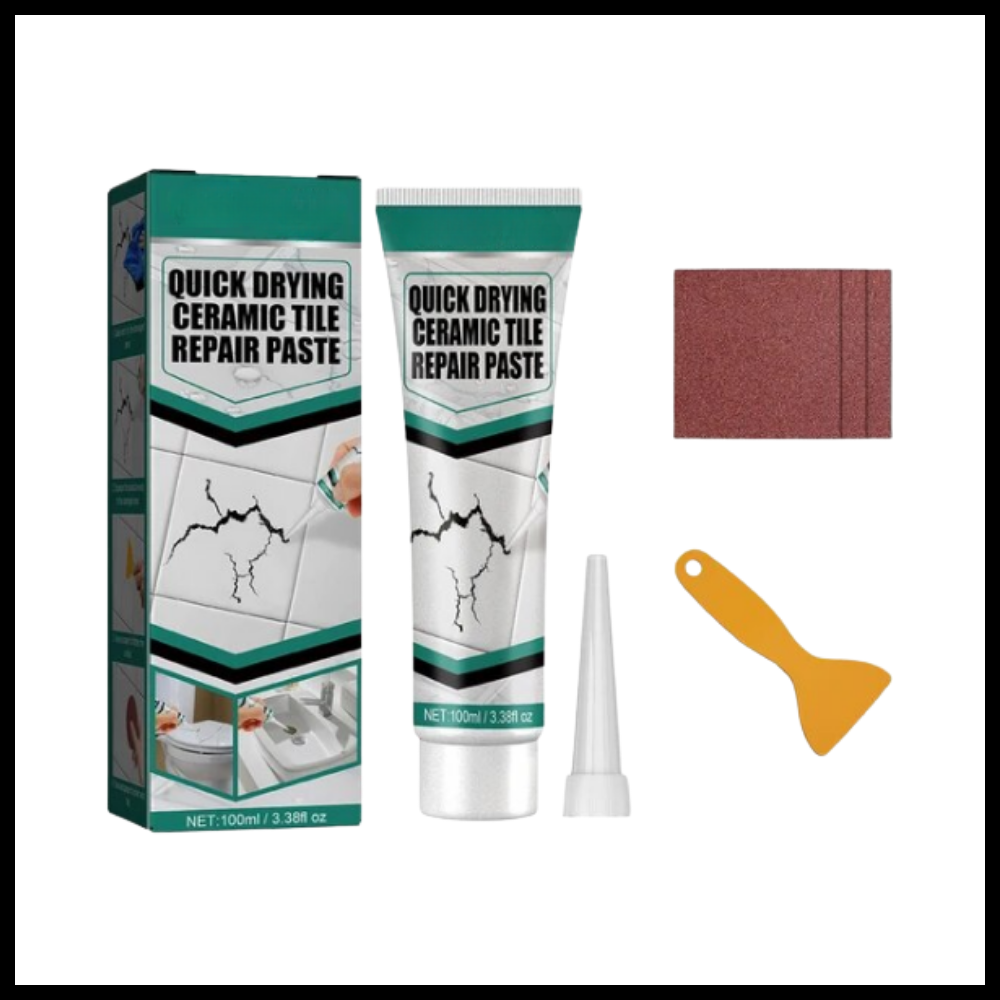Kit de pâte de réparation de céramique Cuoff, colle et adhésifs de construction pour reparação de azulejos e porcelana.