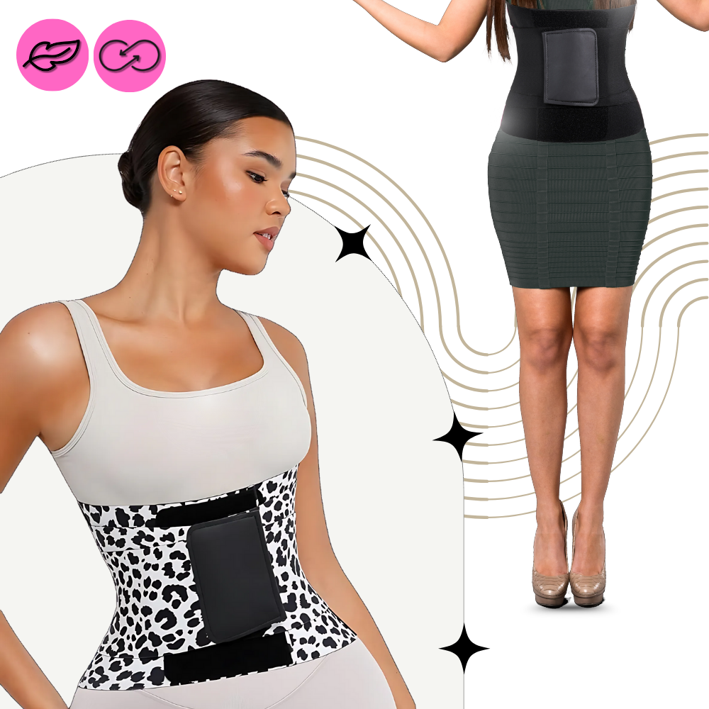 Corset minceur Homyl, model Curvemaster Triple Shaper, roupa íntima modeladora sem mostrar detalhes, ajusta a silhueta.
