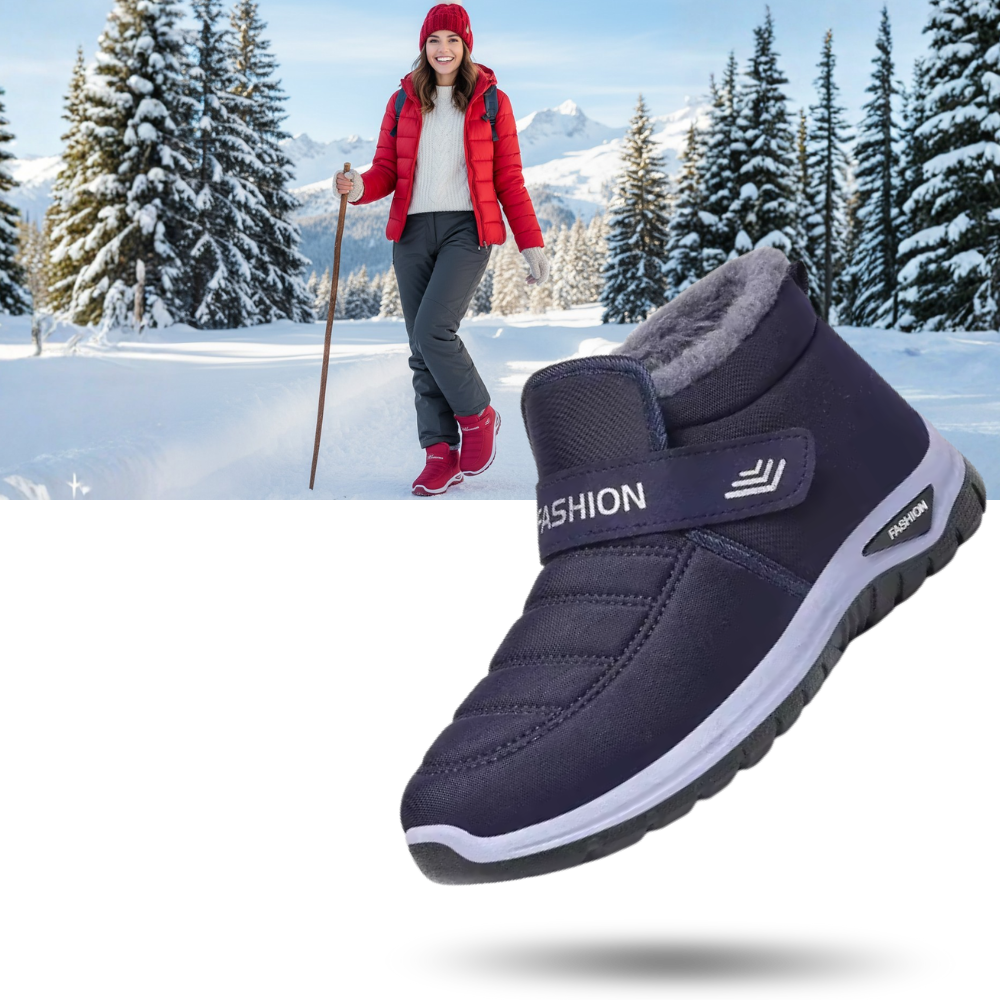 Botinas de inverno acolchoadas com isolamento térmico da Notime, perfeitas para atividades e esportes de inverno.