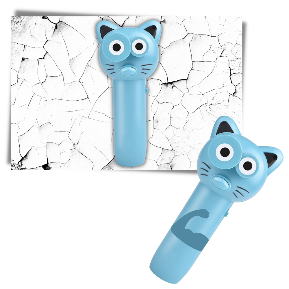 Lanceur de ficelle Mignon da marca Cusimax, brinquedo de atividade em azul com design divertido para crianças.