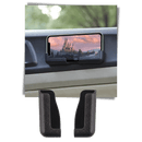 Pack de 2 suportes de telefone adesivos para carro, peças de reposição para veículos, marca Cute Party, em cor branca