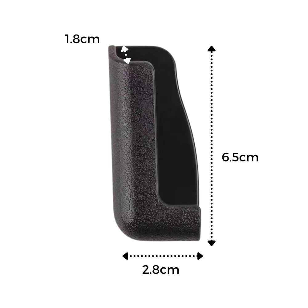 Pack de 2 supports de téléphone adhésifs para carro, peças de reposição para veículos, marca Cute Party, suporte branco para celular