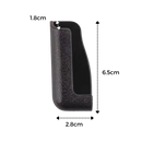 Pack de 2 supports de téléphone adhésifs para carro, peças de reposição para veículos, marca Cute Party, suporte branco para celular