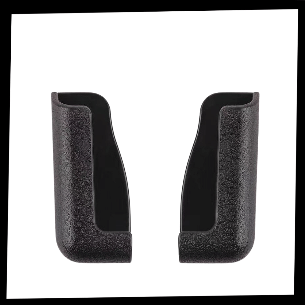Pack de 2 supports de téléphone adhésifs pour voiture de la marque Cute Party, pièces détachées pour véhicules, blanc.