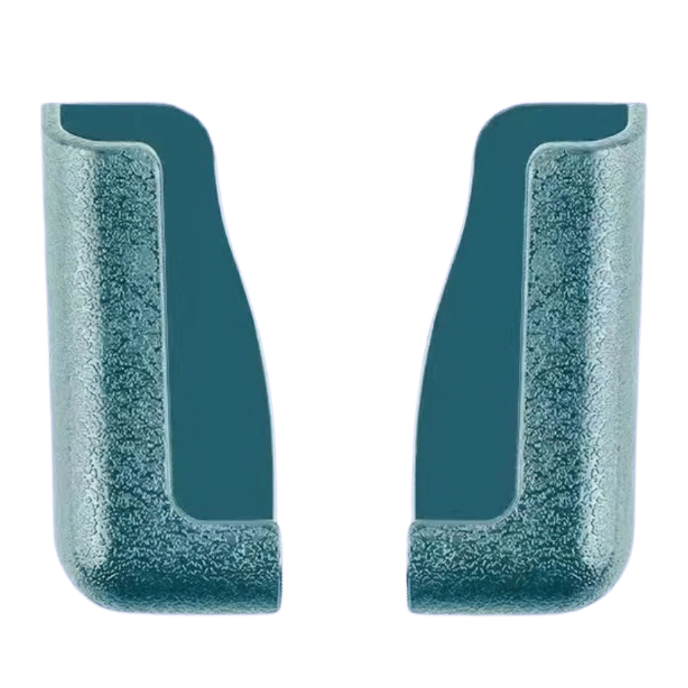 Pack de 2 supports de téléphone adhésifs para carrosel, peças de reposição para veículos da marca Cute Party, na cor branca.