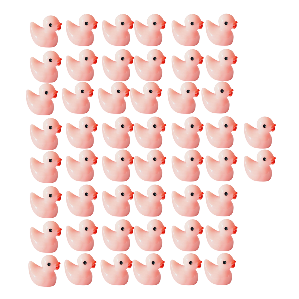 Brinquedo de desafio com pato pequeno da Sanbonepd, brinquedo de atividade fofo na cor rosa claro com detalhes coloridos.