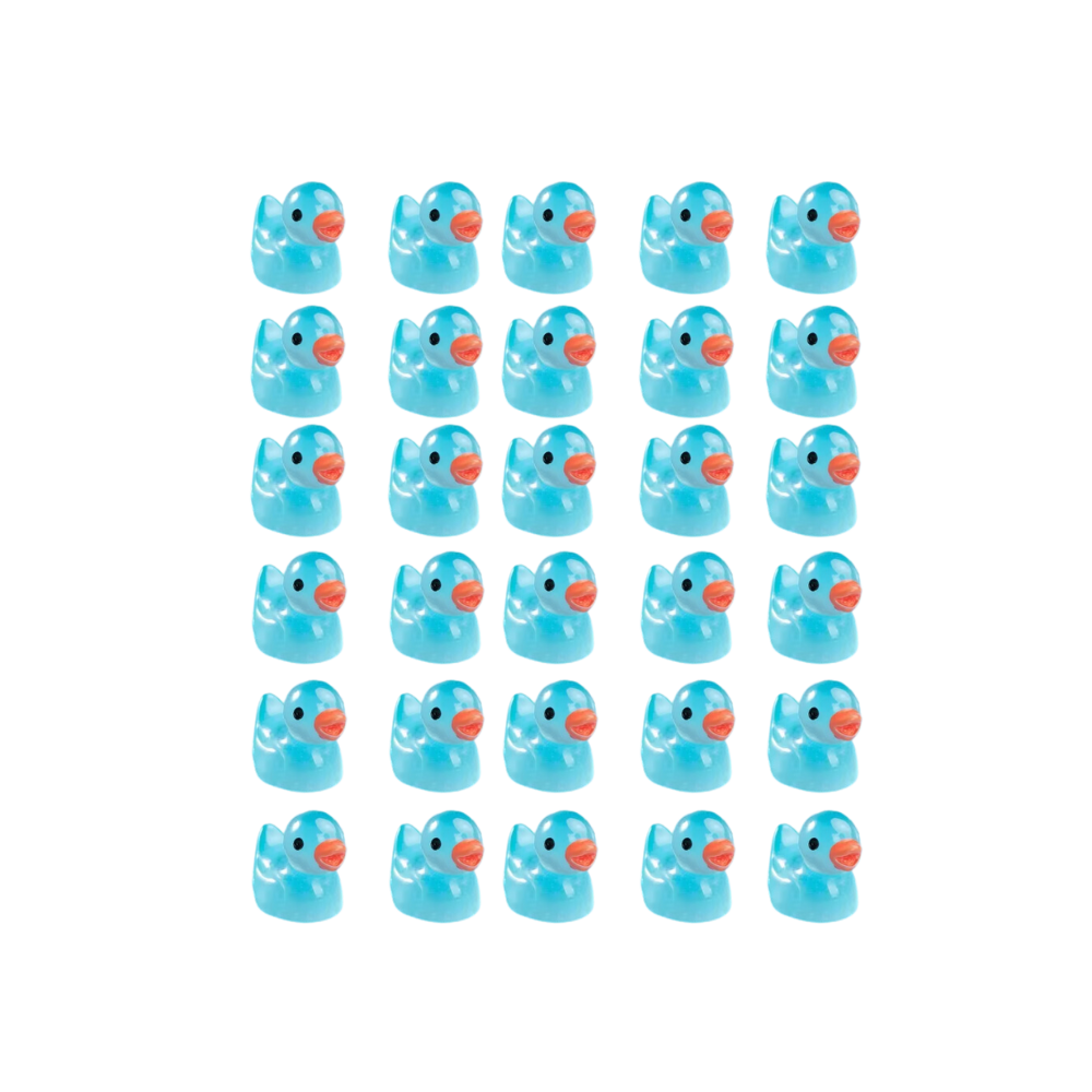Brinquedo de desafio com pato pequeno, brinquedo de atividade luminoso azul, da marca Sanbonepd, com design fofo e divertido.
