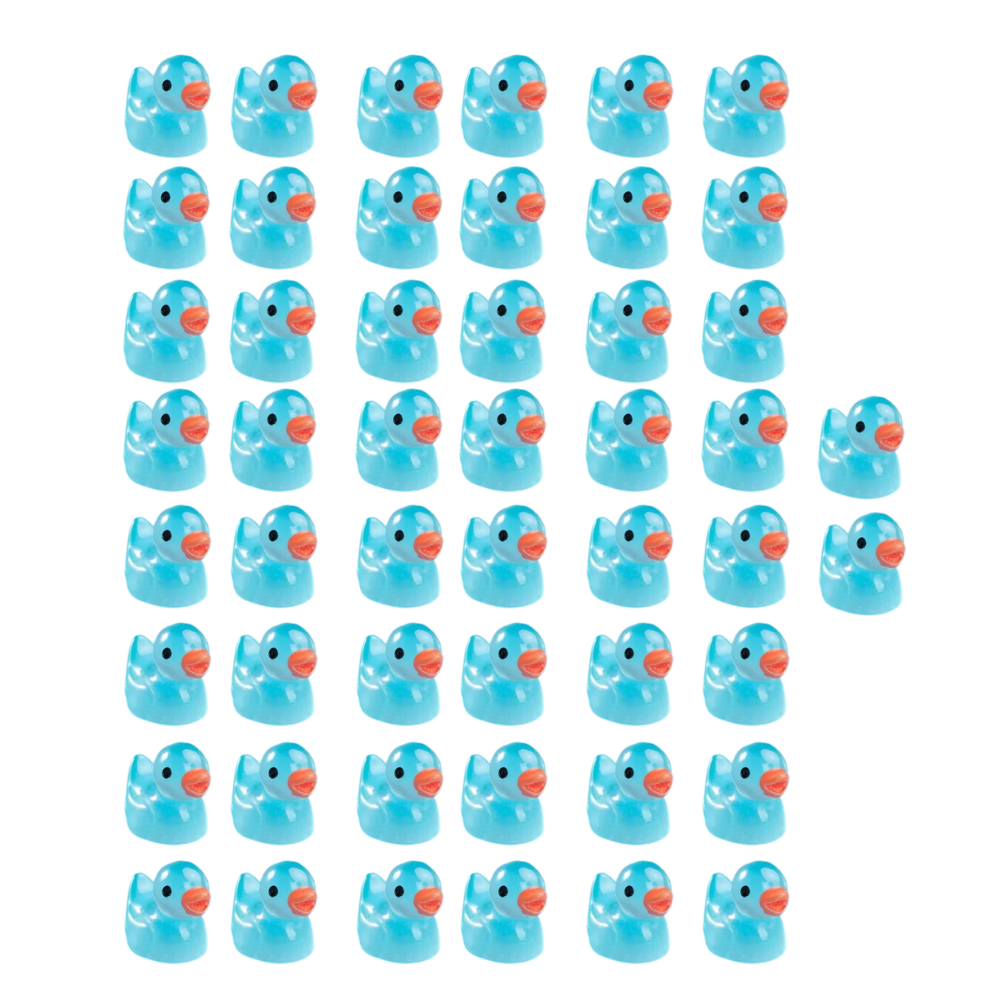 Brinquedo de desafio com pato pequeno Sanbonepd, brinquedo de atividade luminoso azul e fofo para crianças.