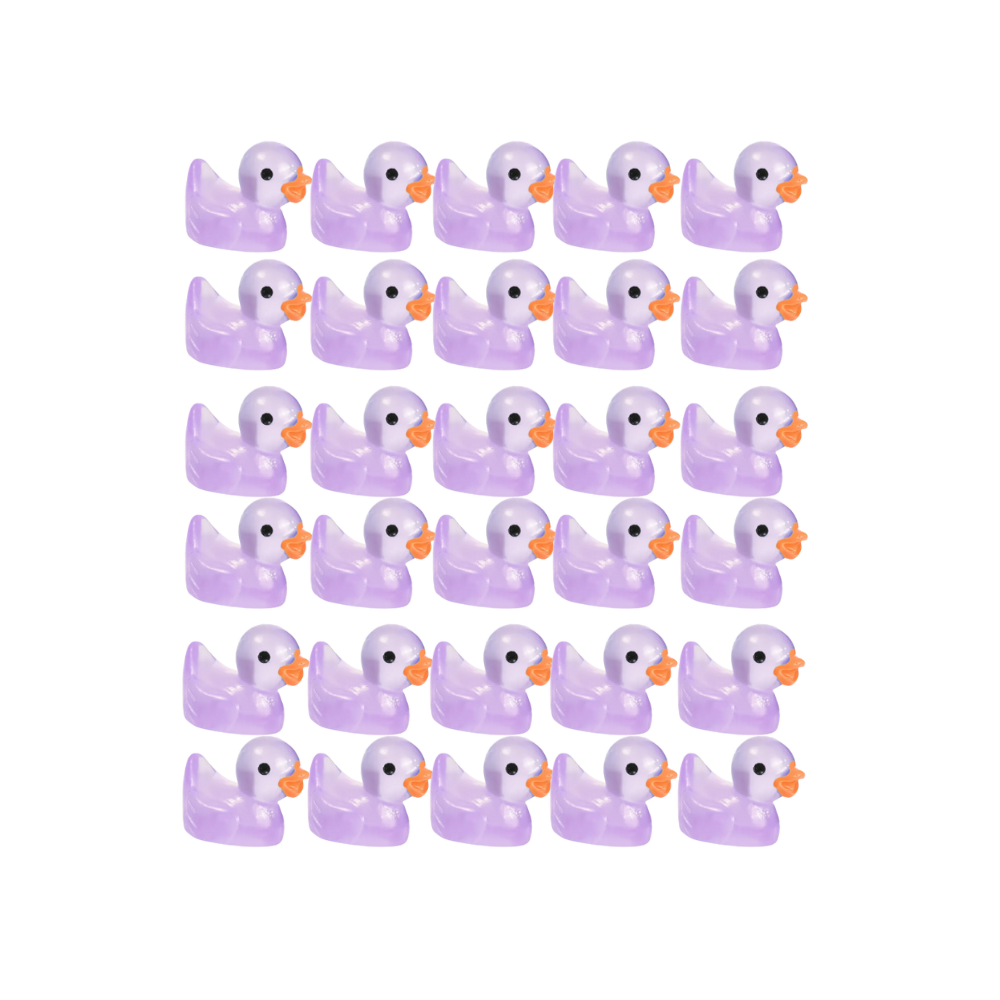 Brinquedo de desafio com pato pequeno da Sanbonepd, brinquedo de atividade luminoso roxo com design fofo e divertido.