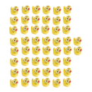 Brinquedo de desafio com pato pequeno e luminoso da Sanbonepd, brinquedo de atividade amarelo fofo para crianças.