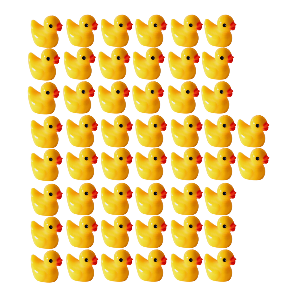 Brinquedo de desafio pequeno em formato de pato laranja da marca Sanbonepd, brinquedo de atividade divertido e fofo.