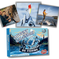 Calendário de Advento de pesca Borang com surpresas diárias para entusiastas de pesca e atividades ao ar livre.