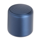 Caixa de som Bluetooth mini Floepx com graves profundos, design compacto e cor azul, para áudio portátil de alta qualidade.