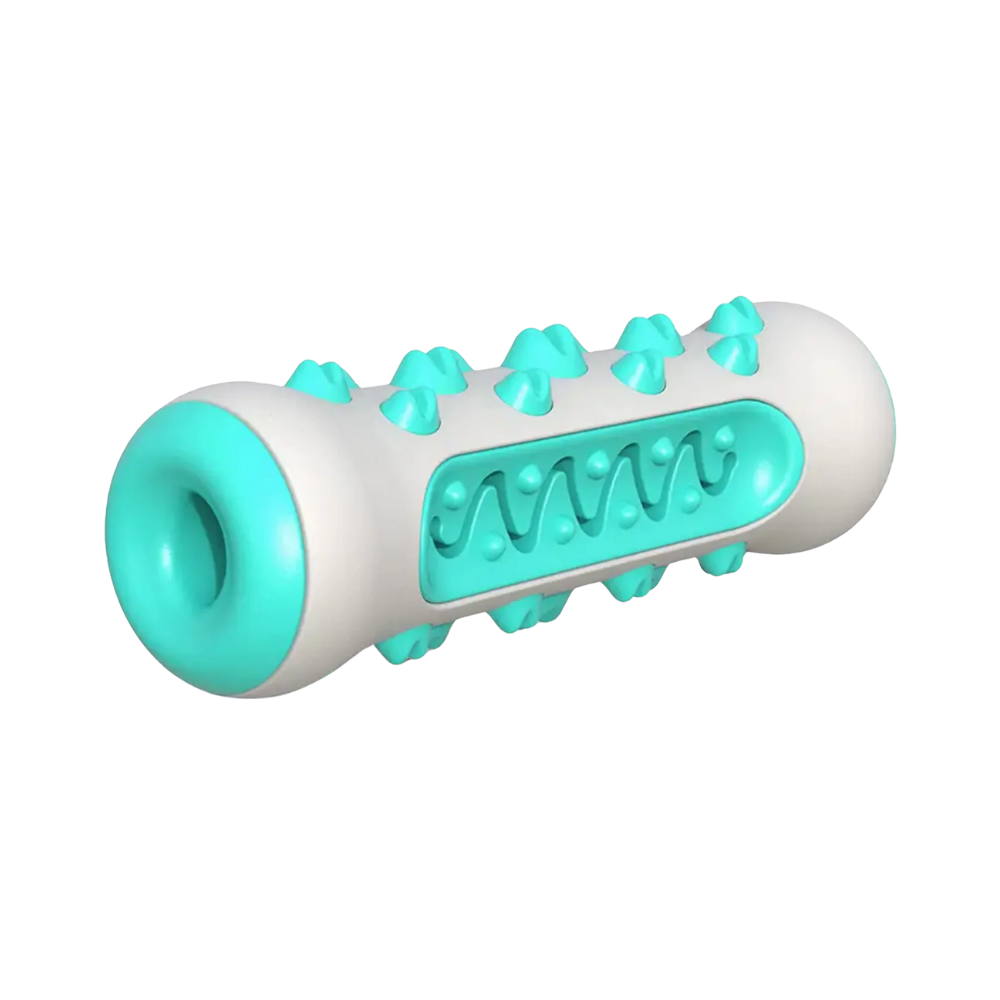 Brinquedo de mastigar azul para cães, acessório de cuidado dental da marca Tvc-Mall UK, feito de material durável para cães.