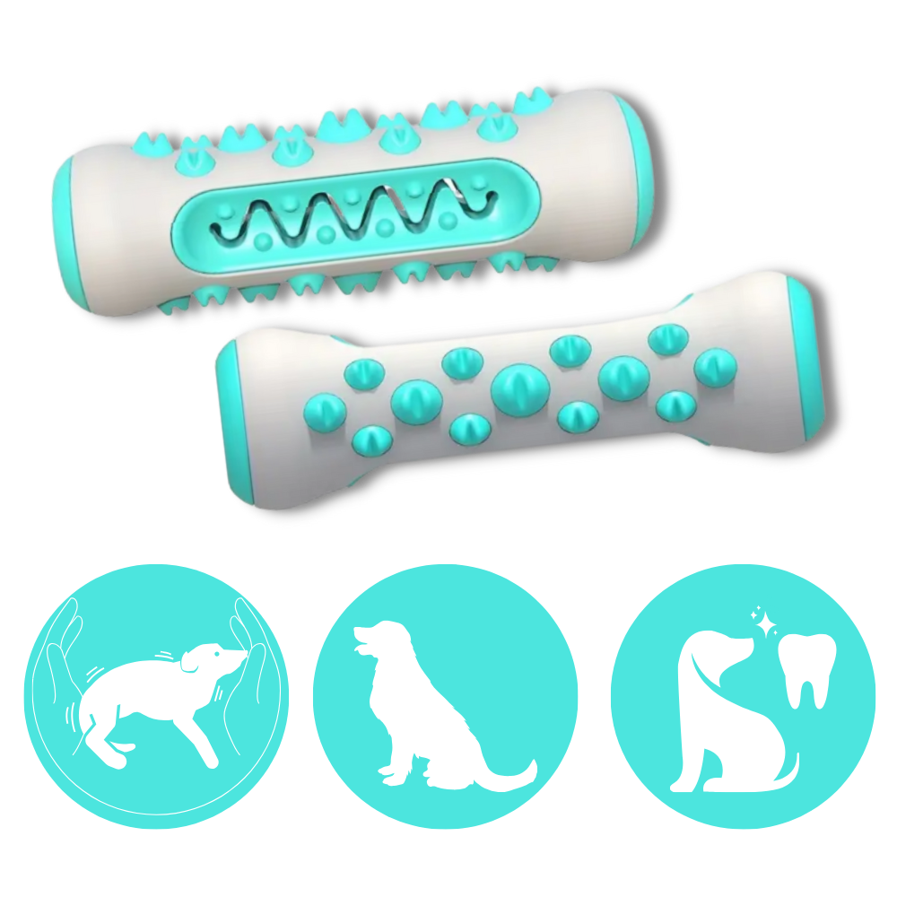 Brinquedo de mastigar para cães da Tvc-Mall Uk, acessório para cuidados dentários, com design resistente para cães.