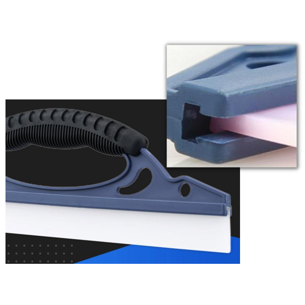 Raclette de nettoyage de pare-brise Dianli para manutenção e decoração de veículos, com lâmina de silicone para limpeza eficiente.