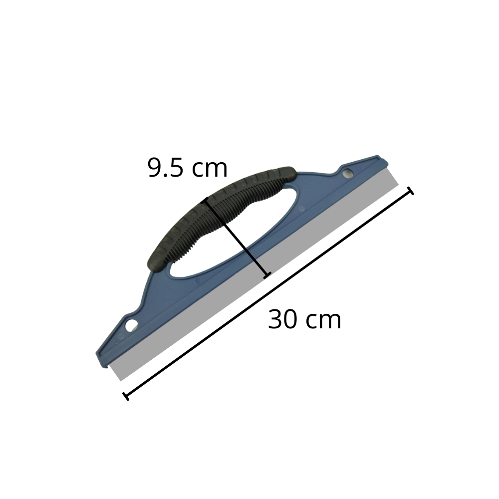Raclette de nettoyage de pare-brise Dianli, ferramenta para manutenção e decoração de veículos, com lâmina de silicone para limpeza eficiente.