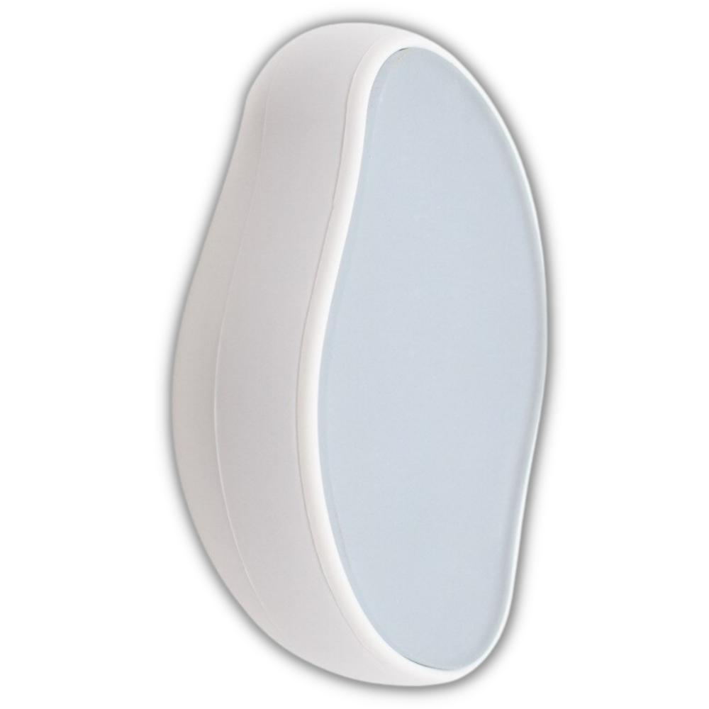 Gomme epilatória em cristal Dicoly para cuidados com a pele, com acabamento dourado e design elegante.