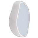 Gomme epilatória em cristal Dicoly para cuidados com a pele, com acabamento dourado e design elegante.
