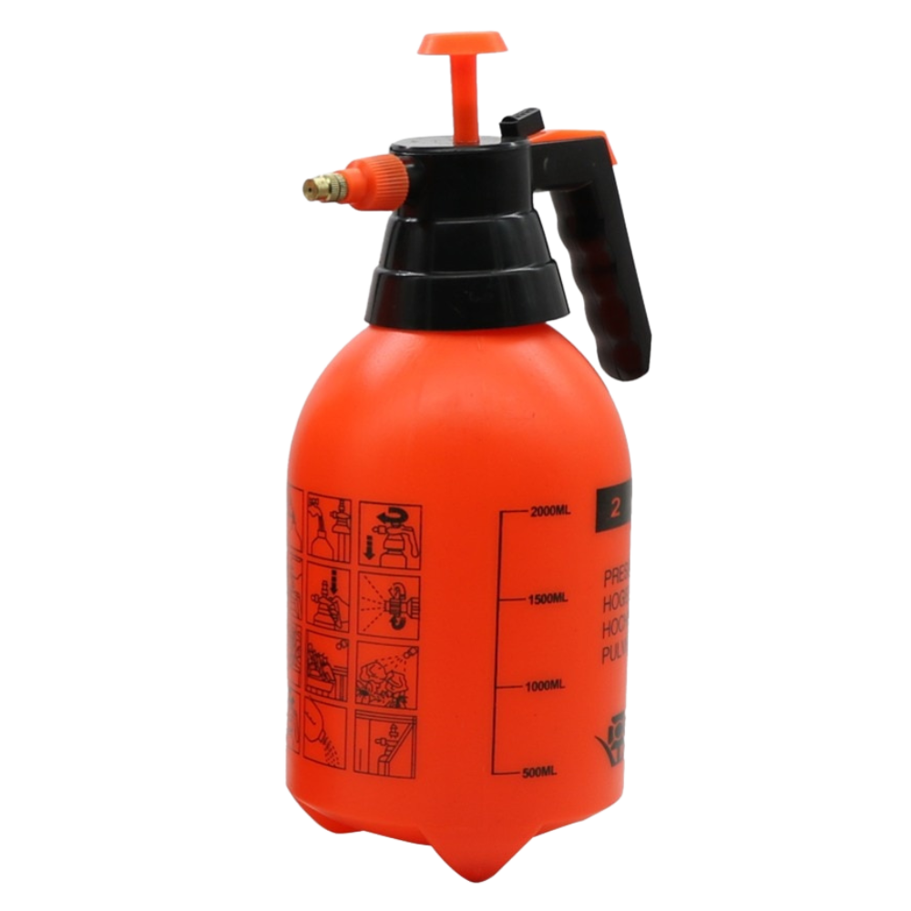 Pulvérisateur de jardin à pompe Dido de 2L, ferramenta de jardinagem para aplicar fertilizantes ou pesticidas.