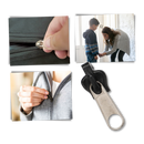 Conjunto de 6 cursors clipsáveis Dido para substituir fechos éclair em projetos de artesanato e costura.