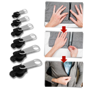 Conjunto de 6 cursors clipsáveis Dido para substituir zíperes em projetos de artesanato e costura.