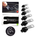 Conjunto de 6 cursors clipsáveis para substituir zíperes, ideal para artesanato e projetos de lazer criativos, marca Dido.