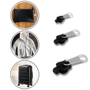 Conjunto de 6 cursors clipsáveis Dido para substituir zíperes em projetos de artesanato e roupas.