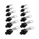 Conjunto de 6 cursors clipsáveis da Dido para substituir fechos éclair em projetos de artesanato e roupas.